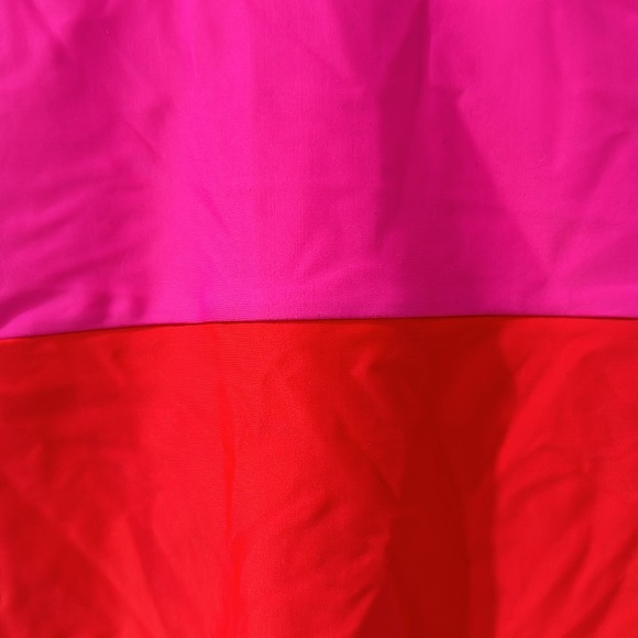 Summersalt The Swan Dive one piece swimsuit so 12 reg ♥️lava & hibiscus 💓 - Picture 4 of 9